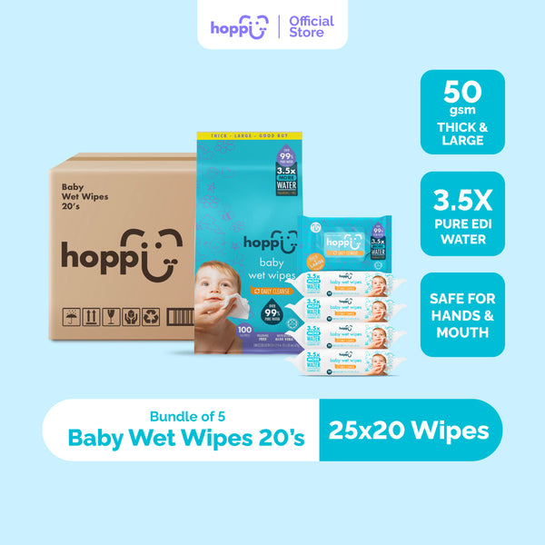 Baby Wet Wipes (20s' x 25)